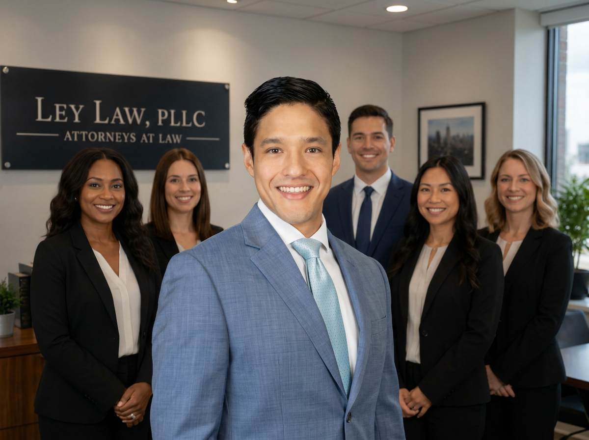 Alejandro Ley, Esquire with the Ley Law team